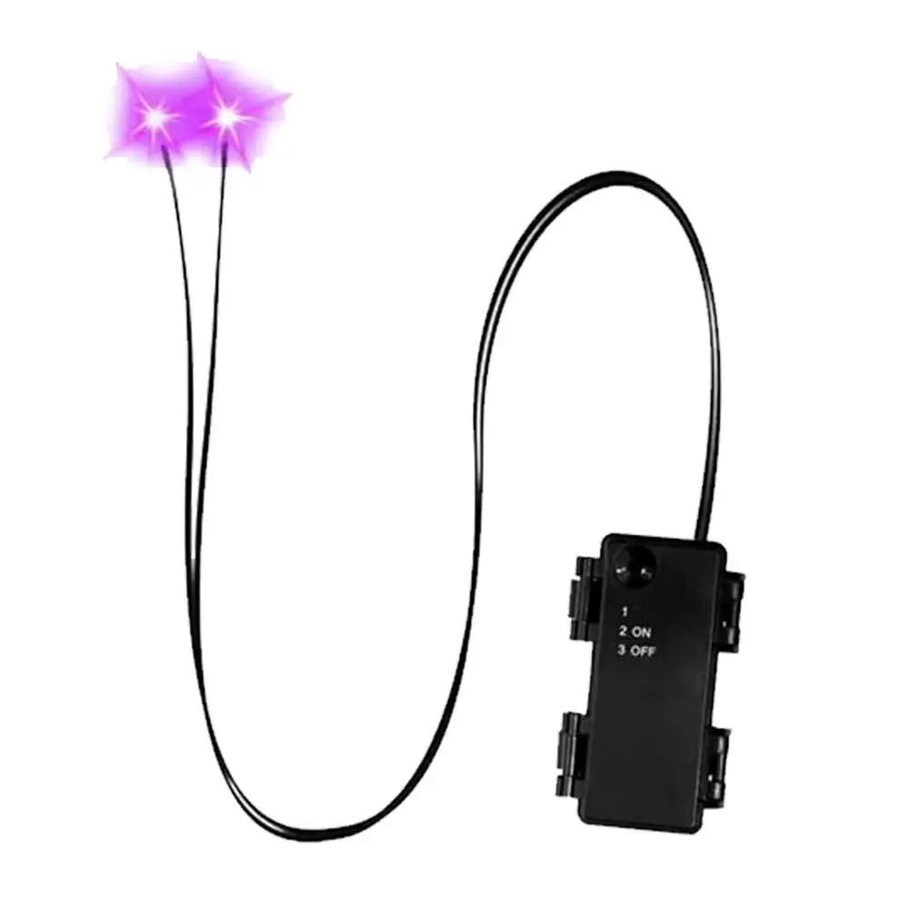 Leuchtende Skelett-Augen, Halloween-LED, leuchtende Augen, Horror, DIY-Augen für Masken, Kürbisse, Grabsteine, Requisiten mit Zeit