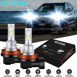 h11 led headlight bulb Low Beam White For HYUNDAI Santa Fe 2013 2014 2015 2016 Elantra 2011 2012 2013 2014 2015 2016