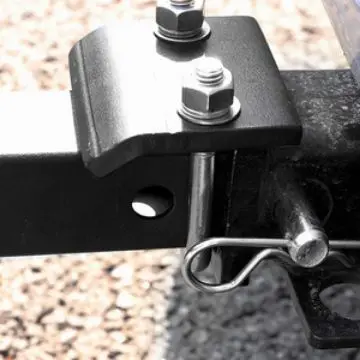 Professional U-Bolt Anti-Rattle Stabilizer Lock Heavy Duty Hitch Tightener Clamp Towing Damper Coupler for Trailer Truck Racks