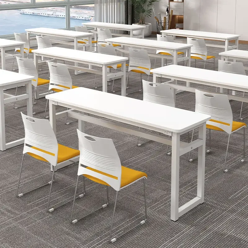 Training table, strip, integrated training table and chair, conference table and chair