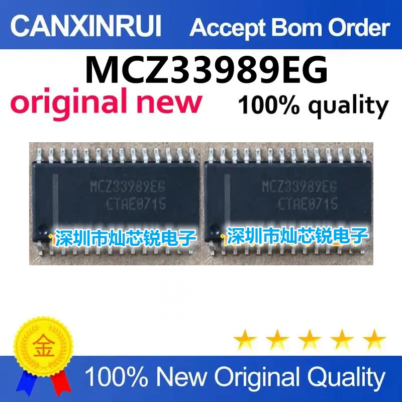 (5-100piezas)MCZ33989EG SOP28 High-Speed CAN Transceiver IC Automotive