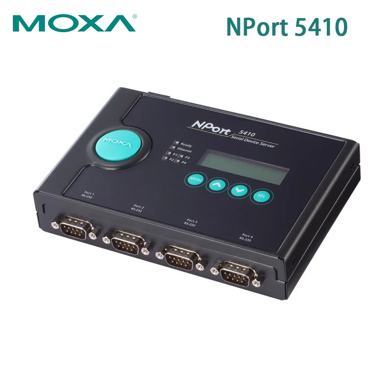 MOXA NPort 5410 RS-232 Industrial General Serial Device Server