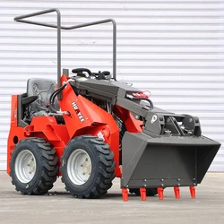 HUAYEE Factory Customize Skid Steer Loader Fast delivery Hydraulic Skid Steer Loaders Cheap Price Mini Wheel Loader For Sale