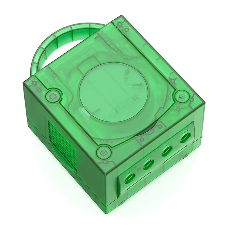 Funda de repuesto transparente para consola Gamecube, para modelos de DOL-001 y DOL-101, accesorios Retro para juegos