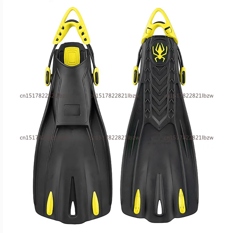Adult size 34-45 medium and long open heel large shoe belly rubber shoelace snorkeling deep diving scuba flipper frog shoes