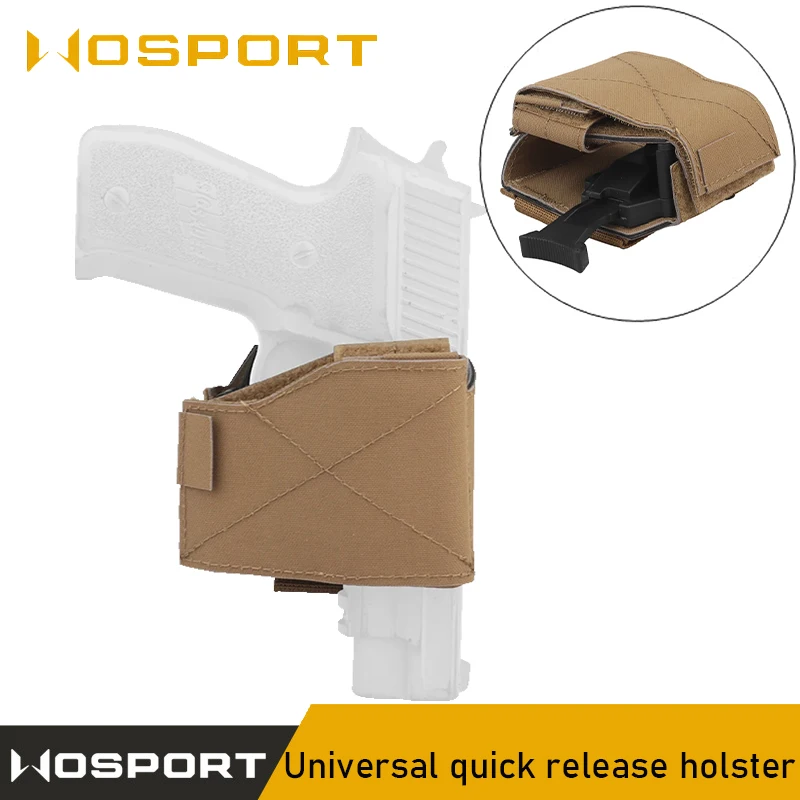 

Molle Airsoft Shooting Holster Glock Hunting Accessories Lightweight Tactical Quick Release Holster