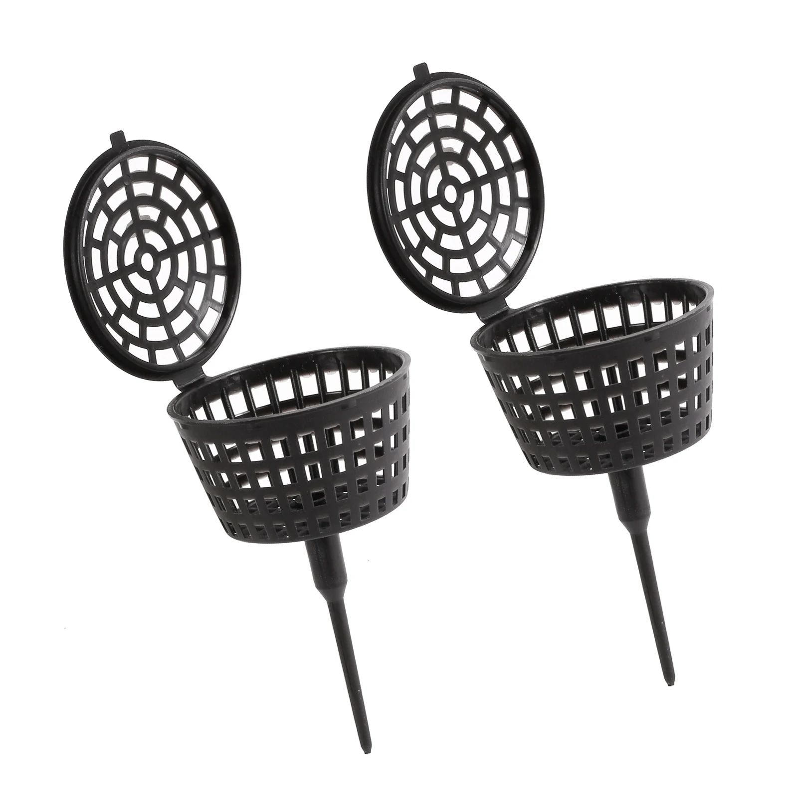 Planting Fertilizer Baskets Bonsai Tool Automatic fertilization Plastic Cover Basket Box Dome Case Agriculture tools 10 Pcs