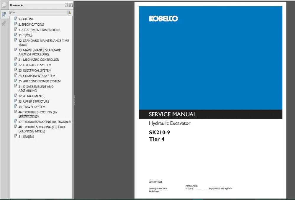 

Kobelco 26,72 ГБ PDF-обновленная полная модель услуг по тяжелой машиностроению \ Руководство по магазине DVD [2020]