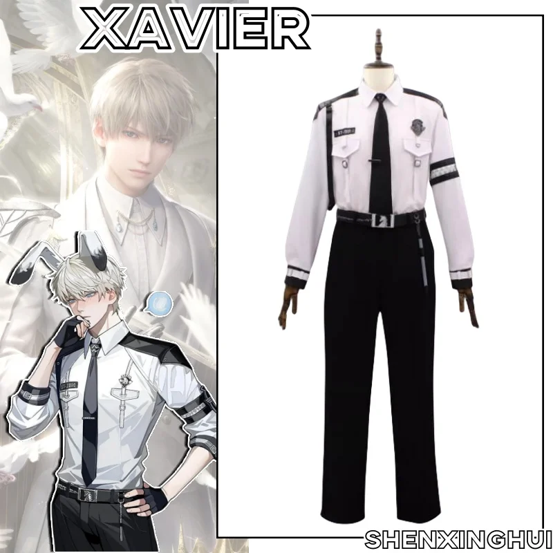 

Xavier Anime Game Love And Deep Space Cosplay Costume Clothes Uniform Cosplay Performance Dress Halloween Party Xavier Set