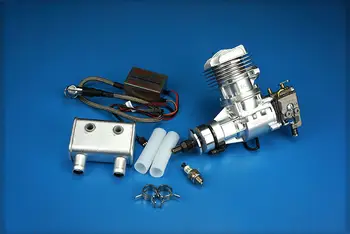 DLE 原廠全新 DLE20RA 20CC 汽油發動機,適用於遙控模型,二衝程單缸後排氣自然吸氣 8 最佳銷售 汽油遙控車 - №2
