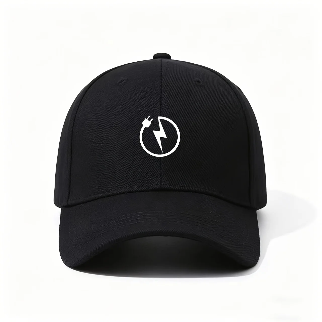 Baseball Cap, Electric Energy Lightning Pattern Trendy Minimalist Fashion Outdoor Daily Versatile Gift Cap