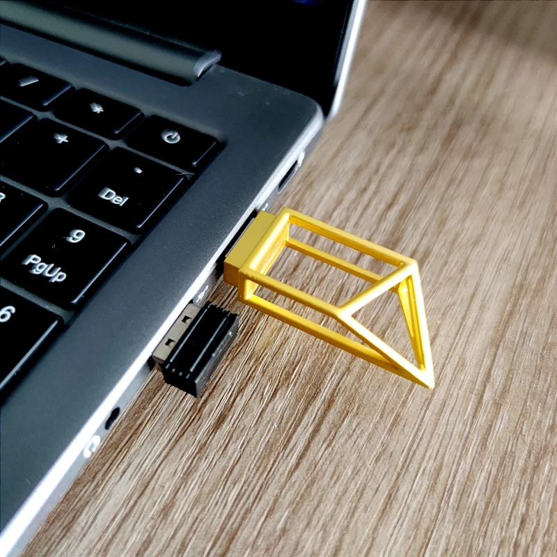 2 шт./партия, USB 128 флэш-накопитель с лазерной гравировкой