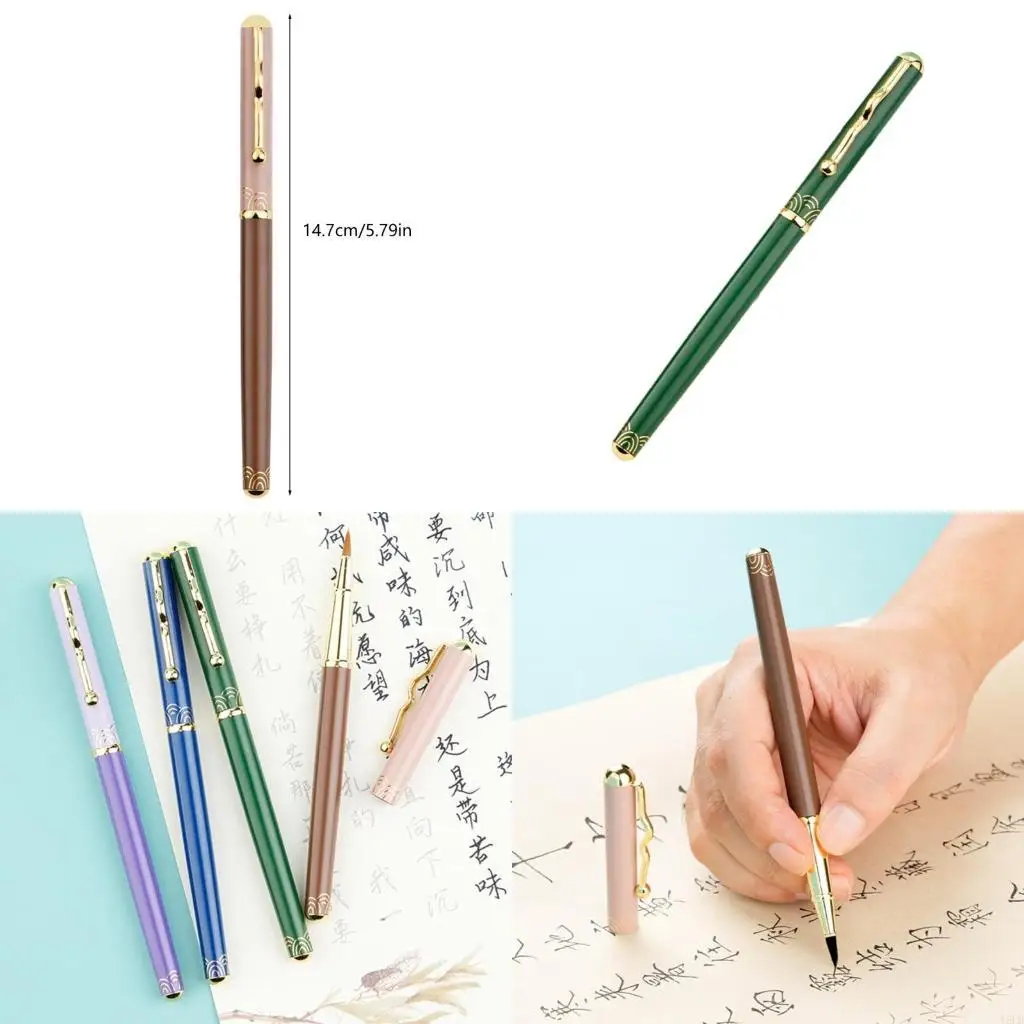 

Y5LB Pen Hand Lettering Pen Brush Marker Pen School Supplies for Writing
