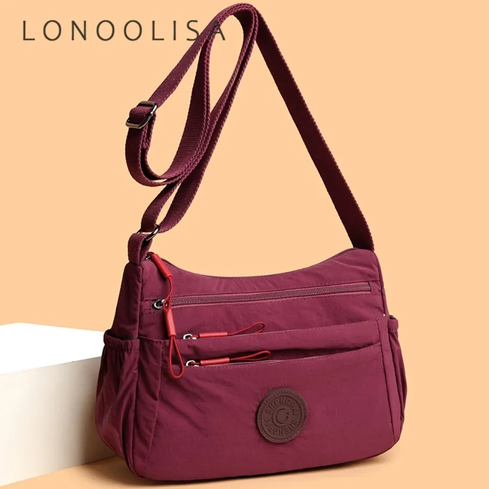 

Multi-layer Casual Lightweight One-shoulder Cross-body Bags Women's Fashion Simple Commuting Middle-aged and Elderly Mother Sac