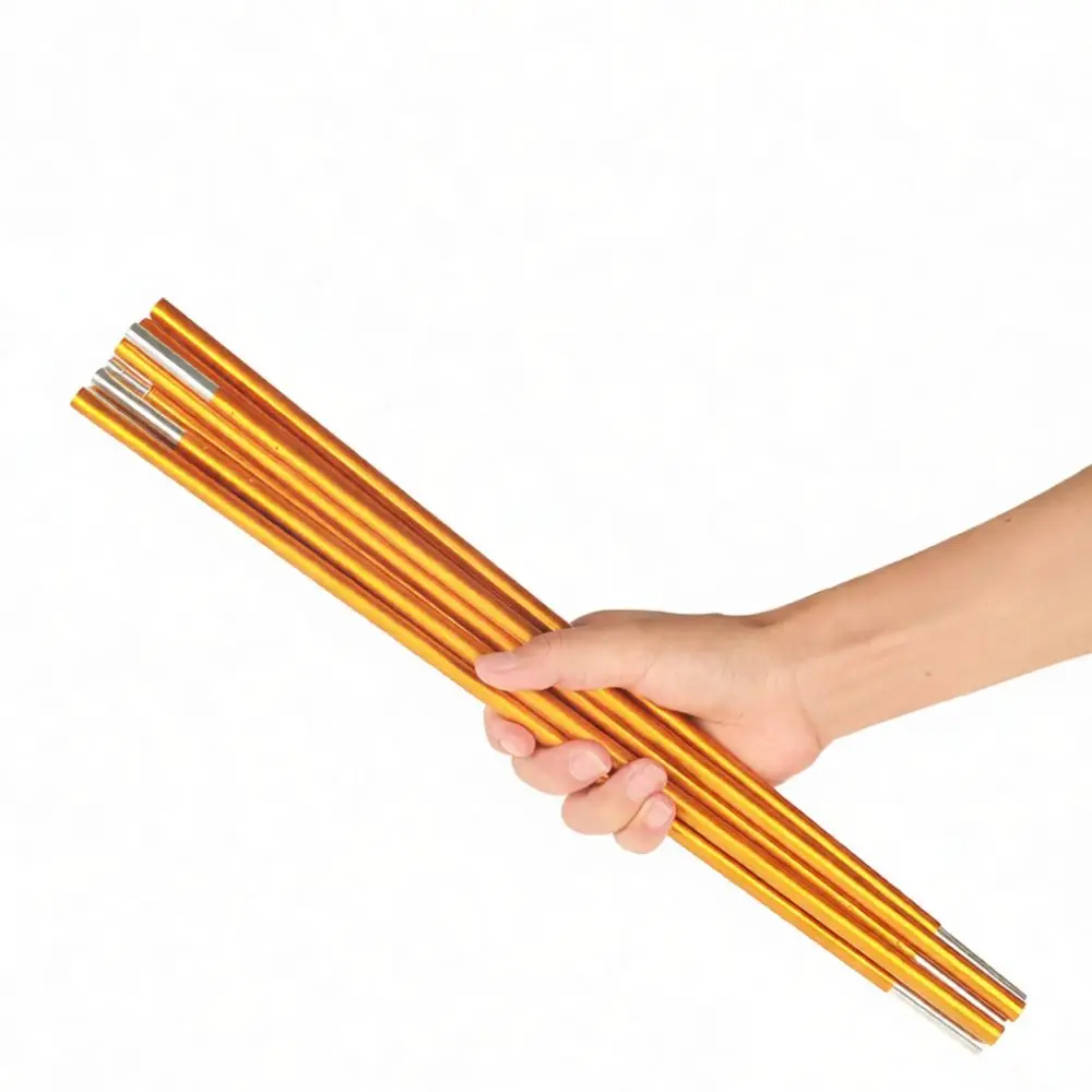 Aluminum Fiberglass Tent Poles Foldable Replacement Struts For Outdoor Camping Hiking Canopy Equipment Repair Parts