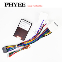 16 Pin to 20 Pin Wiring Harness CAN Bus Decoder 18Pin Connector Car Android Cable Adapter For Mitsubishi Outlander Lancer Pajero
