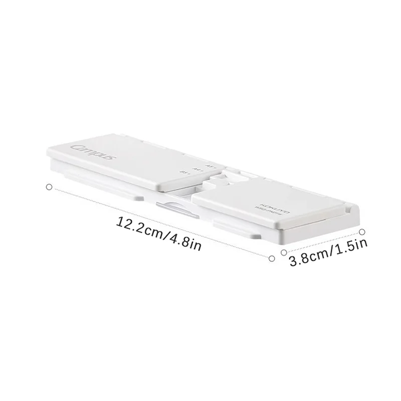 8 حفرة لكمة المحمولة حلقة الموثق دليل A5 B5 A4 فضفاضة ورقة دفتر ورق الناخس أداة مريحة خفيفة الوزن اللوازم المكتبية