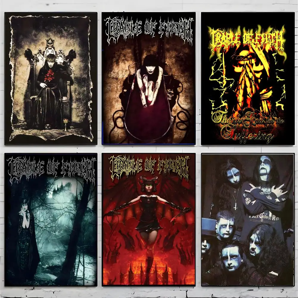 Metal Band Cradle Of Filth Poster Top-tier Indoor room Decor Art & Household Decoration Presents
