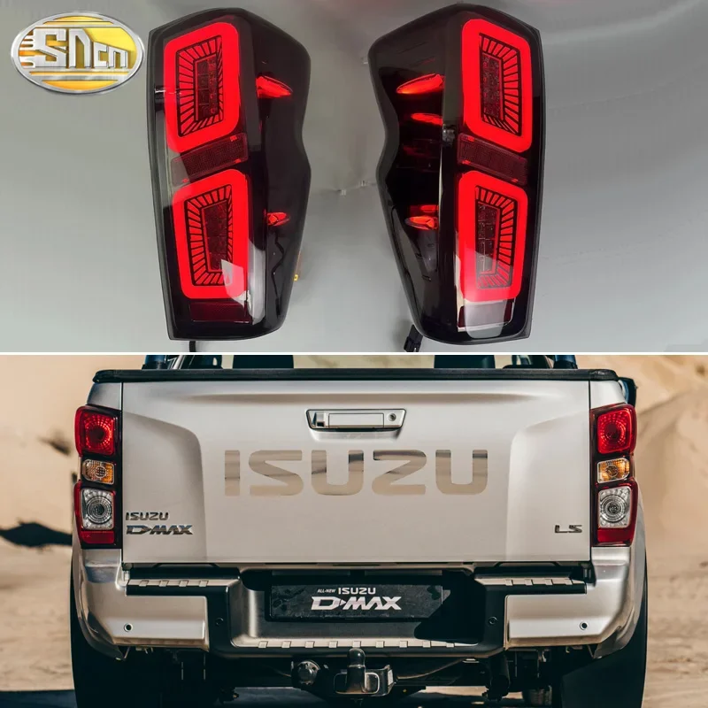 

LED Rear Running Lamp + Reverse Light + Brake + Dynamic Turn Signal Car LED Taillight Tail Light For Isuzu D-max Dmax 2020-2022