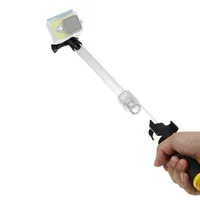 Adjustable Telescopic Transparent Waterproof for GoPro Hero Monopod Selfie Stick