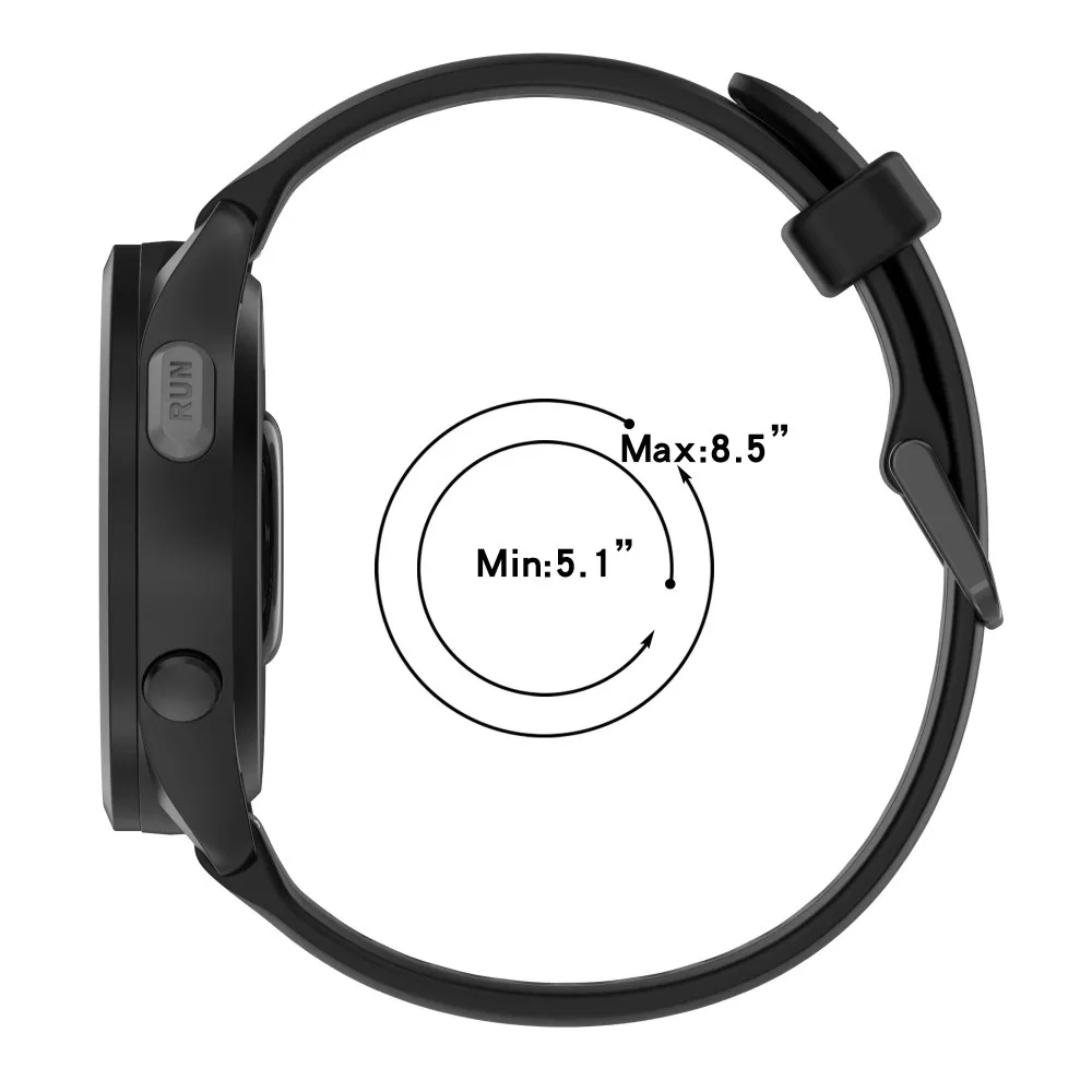 Pulseira de silicone de 18mm para huawei watch gt5 pro 42mm gt5 41mm esportes duas cores listrado pulseira confortável para huawei watch gt4 41mm