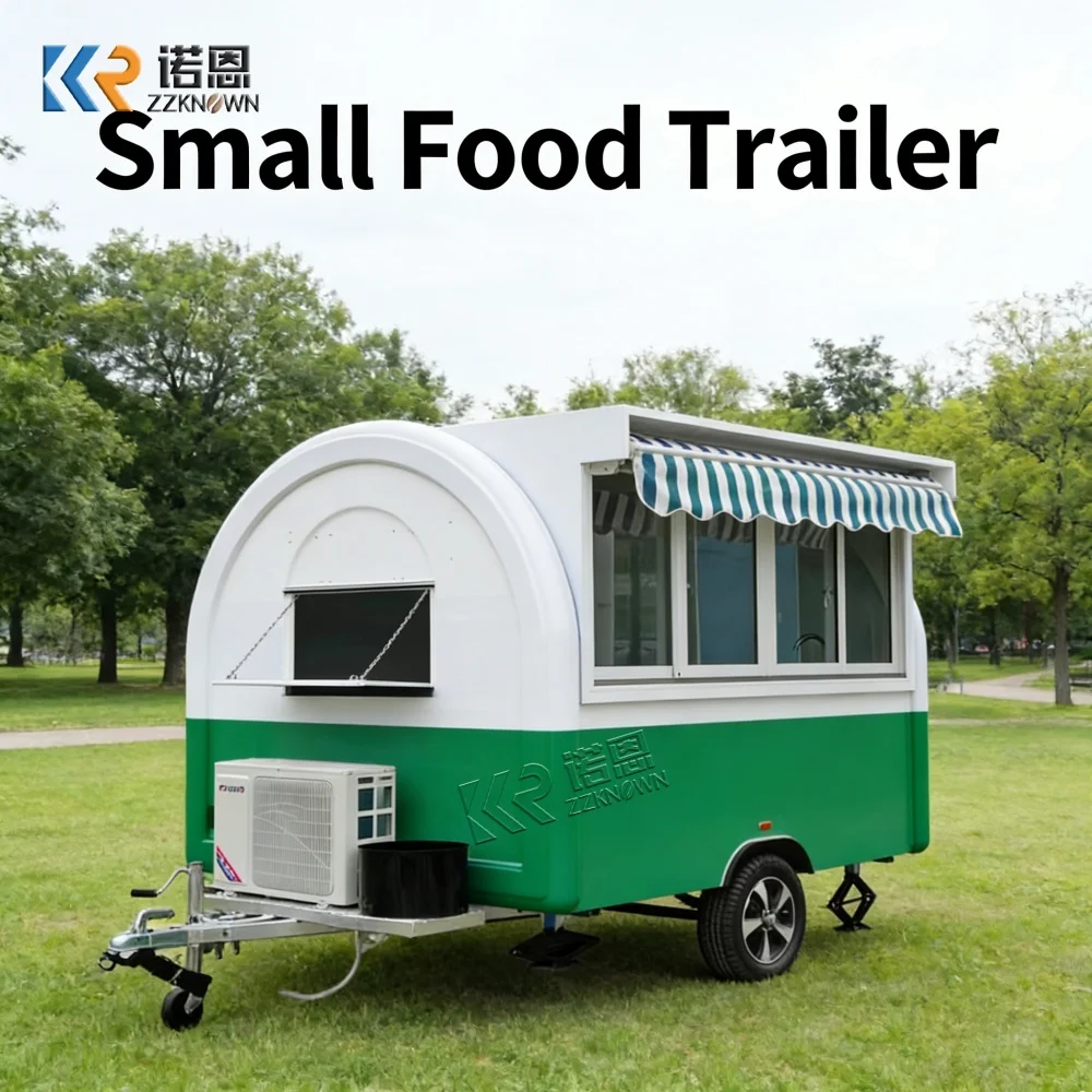 

Compact Food Trailer Unit Ideal for Startups in Mobile Catering Industry Commercial Street Food Vending Cart