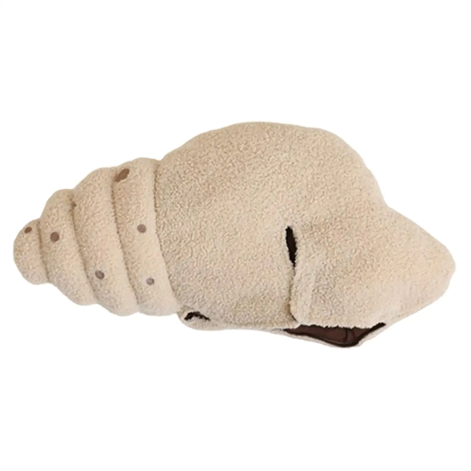 

Plush Conch Hat Soft Novelty Festival Costume Cap for Festival Anniversary Girls