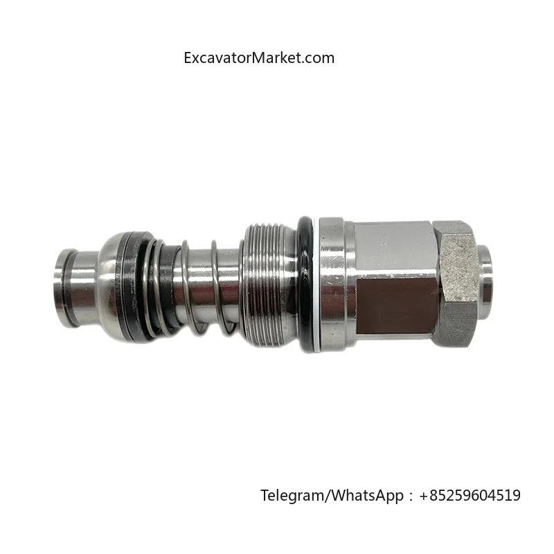 Hydraulic parts R60 rotary motor relief valve for hyundai Excavator Parts