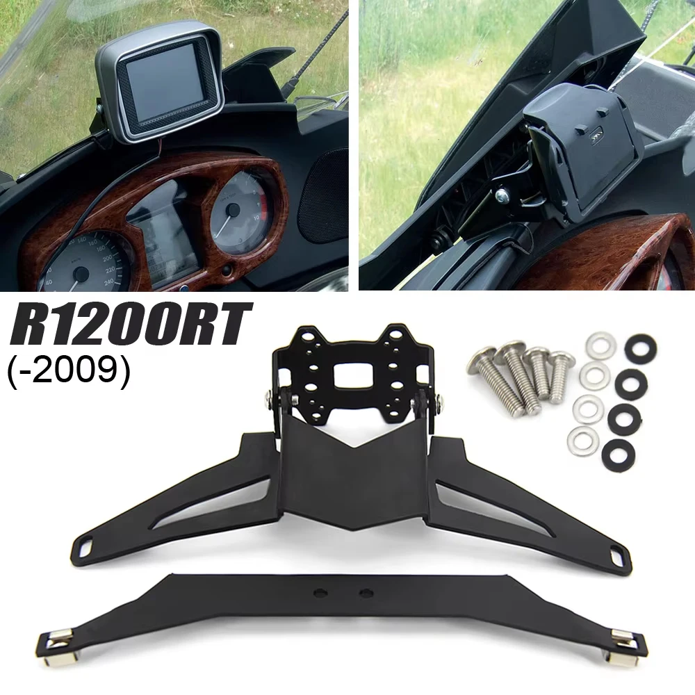 New Motorcycle For BMW R 1200 RT R1200RT Below 2009 Navigation Bracket GPS Navigator USB Charging Phone Holder