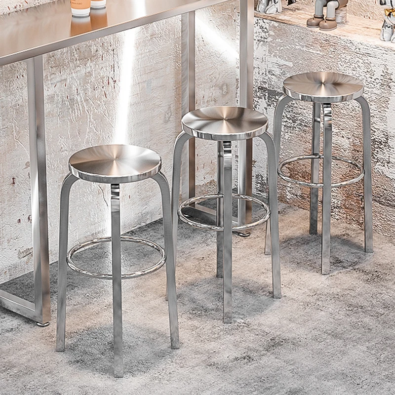 

High Luxury Bar Stools Kitchen Modern Designer Stool Bedroom Home Sillas Para Comedor Luxury Furniture