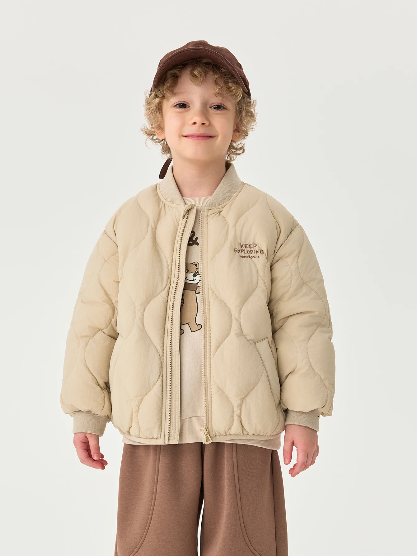 

MARC & JANIE Toddler Boy Cloud Soft Lightweight Warm Down Jacket for Winter 551680
