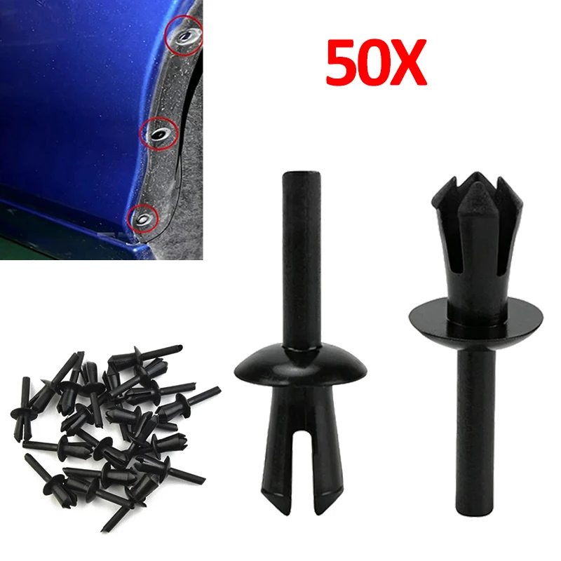 Auto Fender Wheel Arch Liner Rivet Expanding Clips Retainer For BMW 1Er 2Er 3Er 4Er 5Er 6Er 7Er 8Er X1 X5 X6 Z1 Z4 Accessories-image