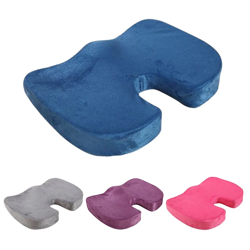 Cojín de espuma con memoria líder, silla ortopédica para aliviar el dolor, asiento de oficina, almohada en U