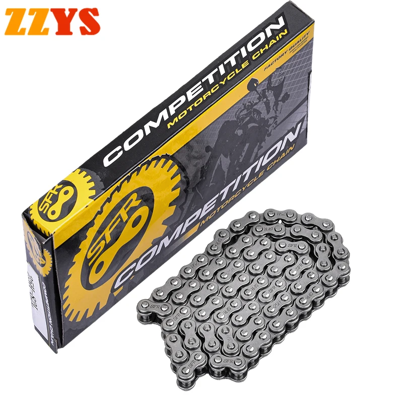 

25H 90L Motorcycle Roller Chain with Spare Master Stainless Steel For HONDA NSF100 NSF 100 XL100S XL100 XR XL 100 S XR100 XR100R