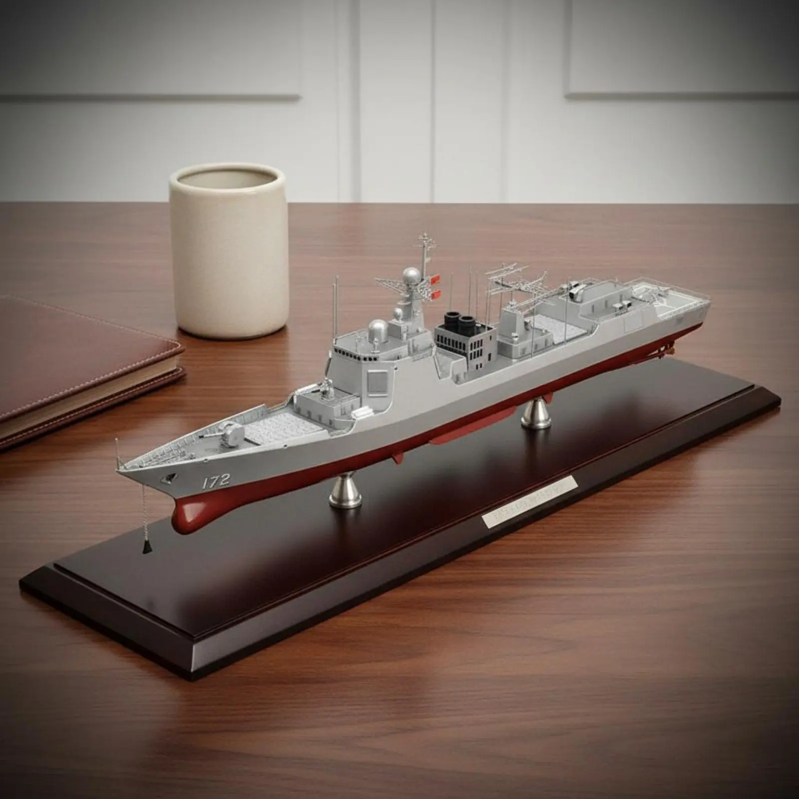 

Type 052D Warship Model Collectible 1:350 Scale Warship Model 1:350 Scale Navy Ship Highly Detailed High Simulation