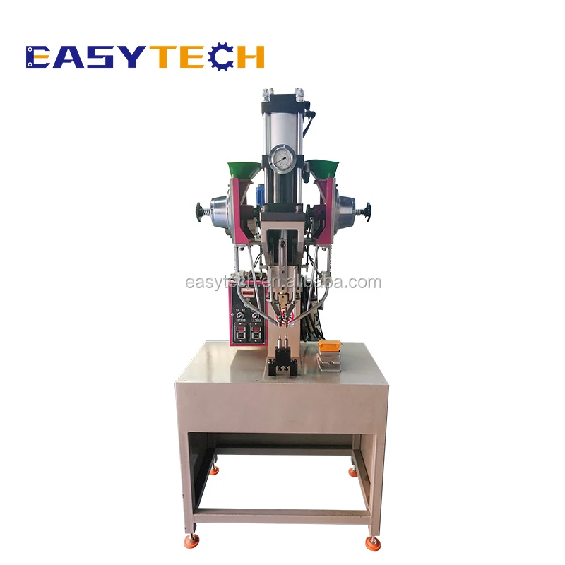 Electronic Small Auto Feeding Eyelet Hollow Rivet Gun Machine For Circuit Board Assembly