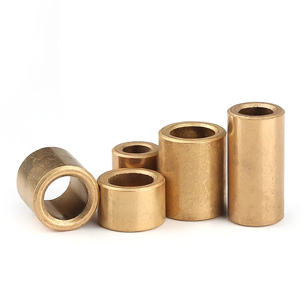 Powder Metallurgy Oil Bearing Copper Sleeve Pure Copper Shaft Sleeve M3-M60