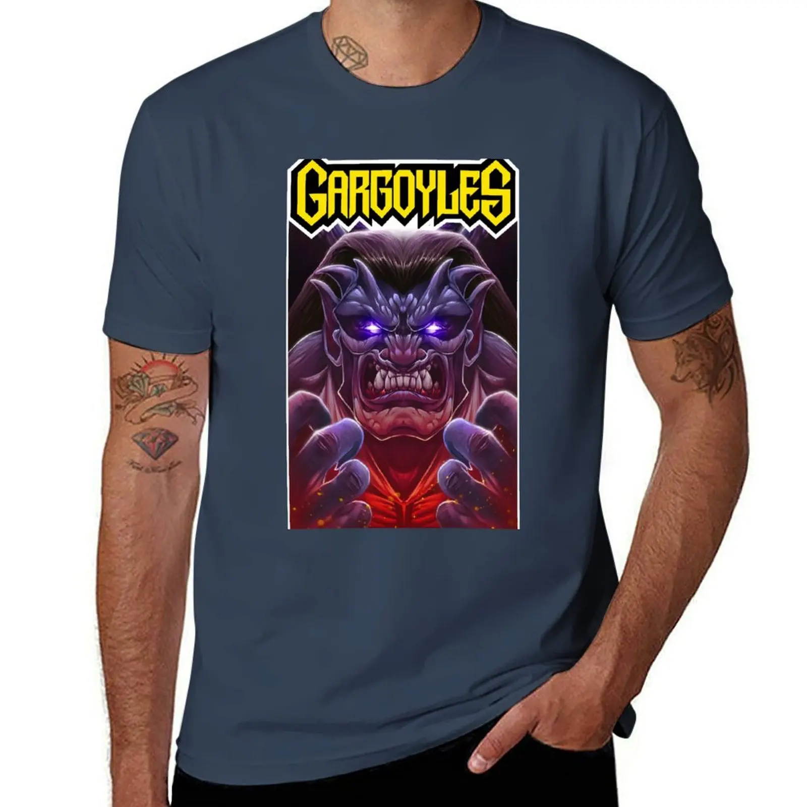 

Gargoyles - Goliath T-Shirt Work Wear Simple Tee Shirt