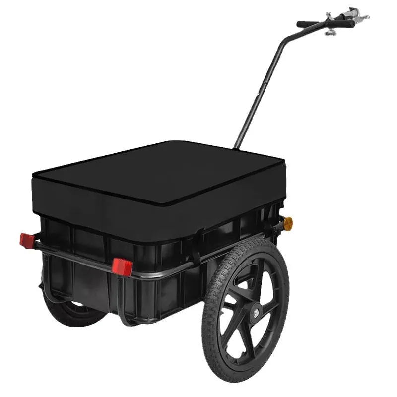 

Bicycle Trailer Riding Camping Loading Pet Small Trailer Bicycle Tractor Rear Parent-child Car