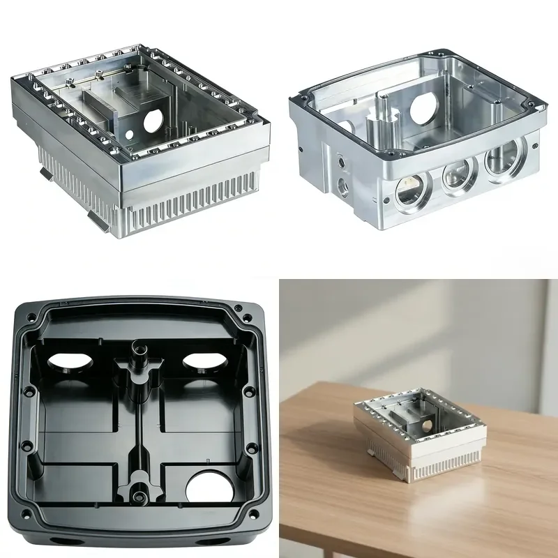for Precision CNC Machining Aluminum Shell Custom Electronic Equipment Shell Parts Mechanical Alloy Parts