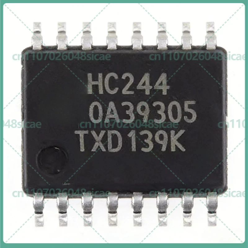 10PCS Brand New Original 74HC244PW HC244 Three state output eight channel buffer driver chip TSSOP20