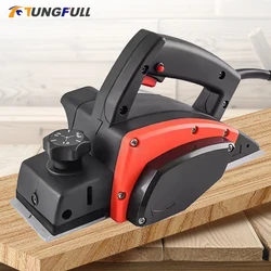 Woodworking Table Electric Planer 220V Mini Electric Wood Planer Electric Router Trimmer Inverted Table Planer Wood Cutting Tool