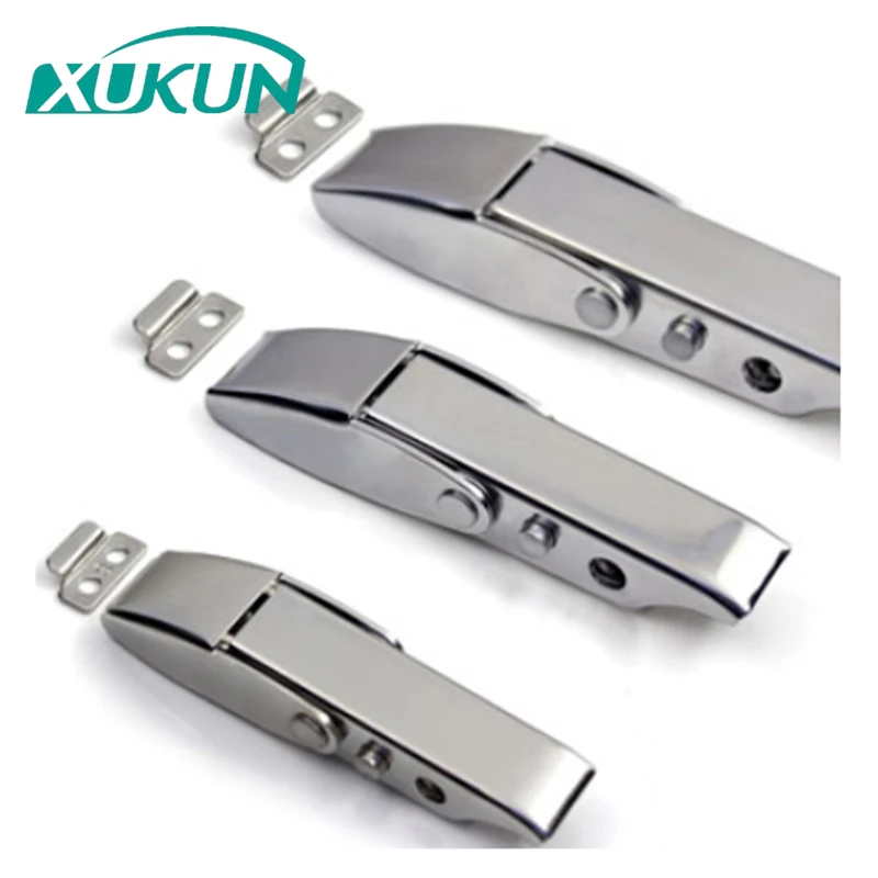 XK727-3 Marine hardware stainless steel 304 door buckle panel latch toggle latch lock  10pcs