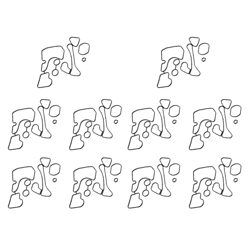 

10 комплектов прокладок масляного радиатора двигателя для A6 A7 A8 Q5 Q7 3.0L TDI V6 DIESEL A/T 059117070B 0591170 059117070A