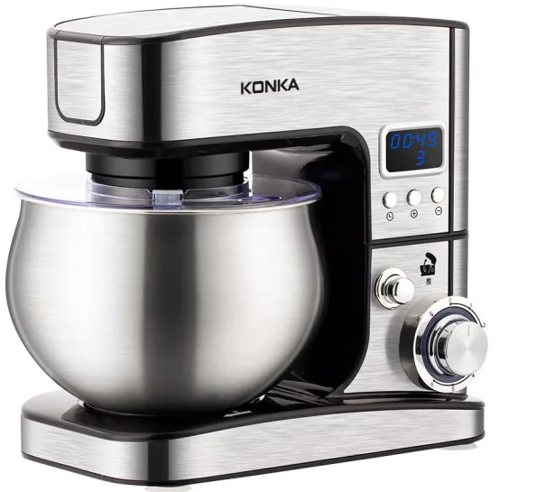 

Konka chef machine intelligent timing and dough machine small kneading cream table egg beater mixer DC motor 5 L intelligent