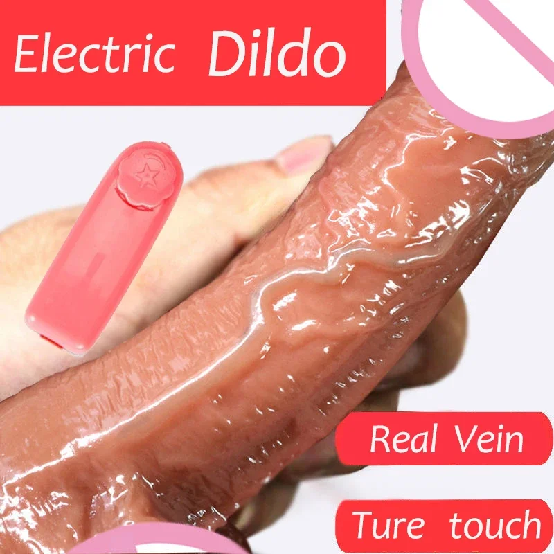 Sensazione della pelle Dildo realistico Enorme pene grande Materiale morbido con ventosa Giocattoli sessuali per donna Masturbazione femminile | Dildo per vibratori