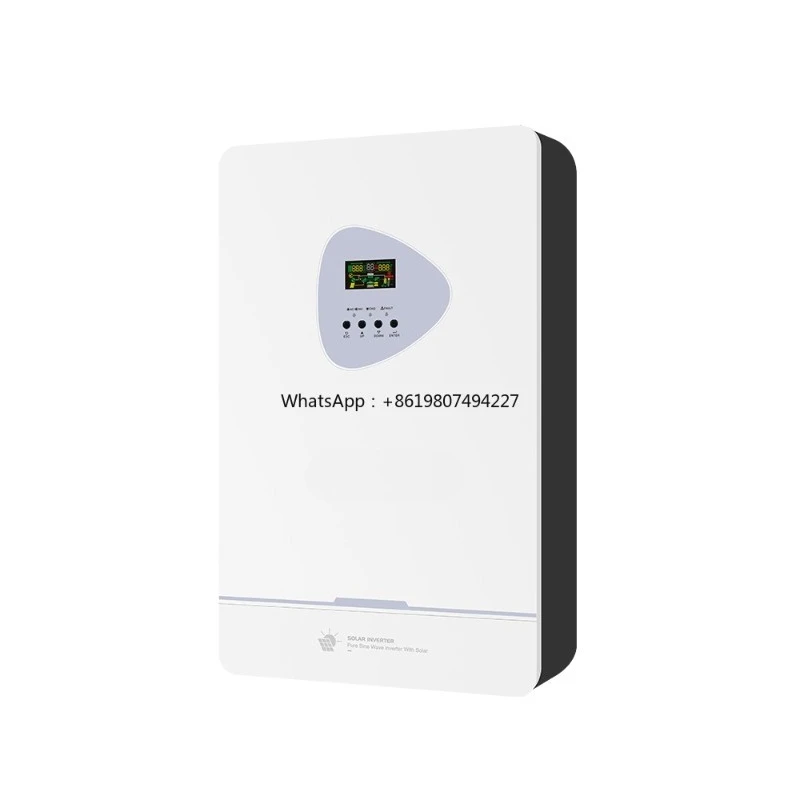 For 48V 11KW Single Output High Frequency On/Off Grid Hybrid Solar Inverter with LiFePO4 Battery System