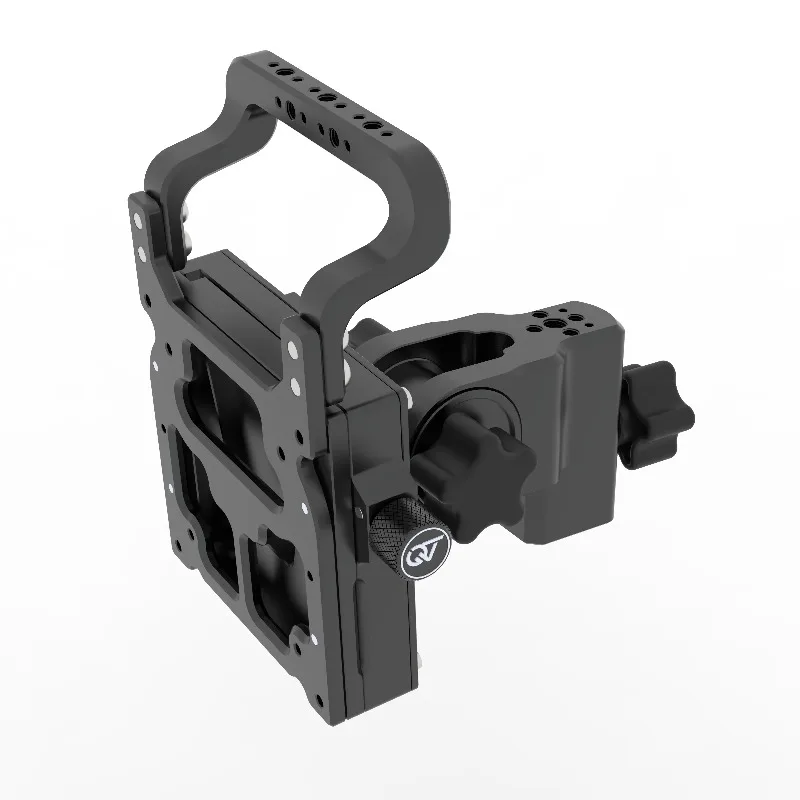 Quick-Mount Monitor Bracket Desktop Quick-Release Plate Universal Tube Clamp Plate for PC Monitor Home Office