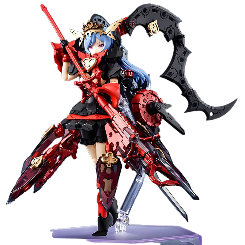 Kotobukiya Original MEGAMI DEVICE Chaos & Pretty GRANDMA&Chaos & Pretty QUEEN OF HEARTS Montagemodell Spielzeug Modell Geschenke für Jungen