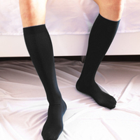 1 Pair Men's Business Suit Socks Ultrathin Mid-Length Tube Summer Breathable Gentleman Sexy Formal Business Stockings